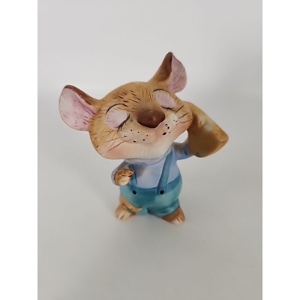 HOMCO Vintage Harvest Country Mouse Figurines - Set of 2/PAIR #5601 TAIWAN - Picture 9 of 16